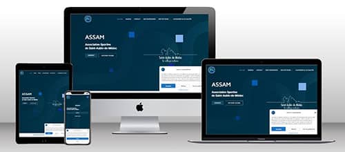 CR2ATION DE SITE INTERNET la teste de buch ASSAM
